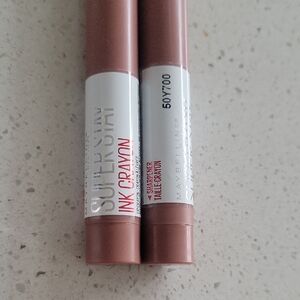 Maybelline SuperStay Ink Crayon Trust Your Gut #10 (Set Of 2 New)